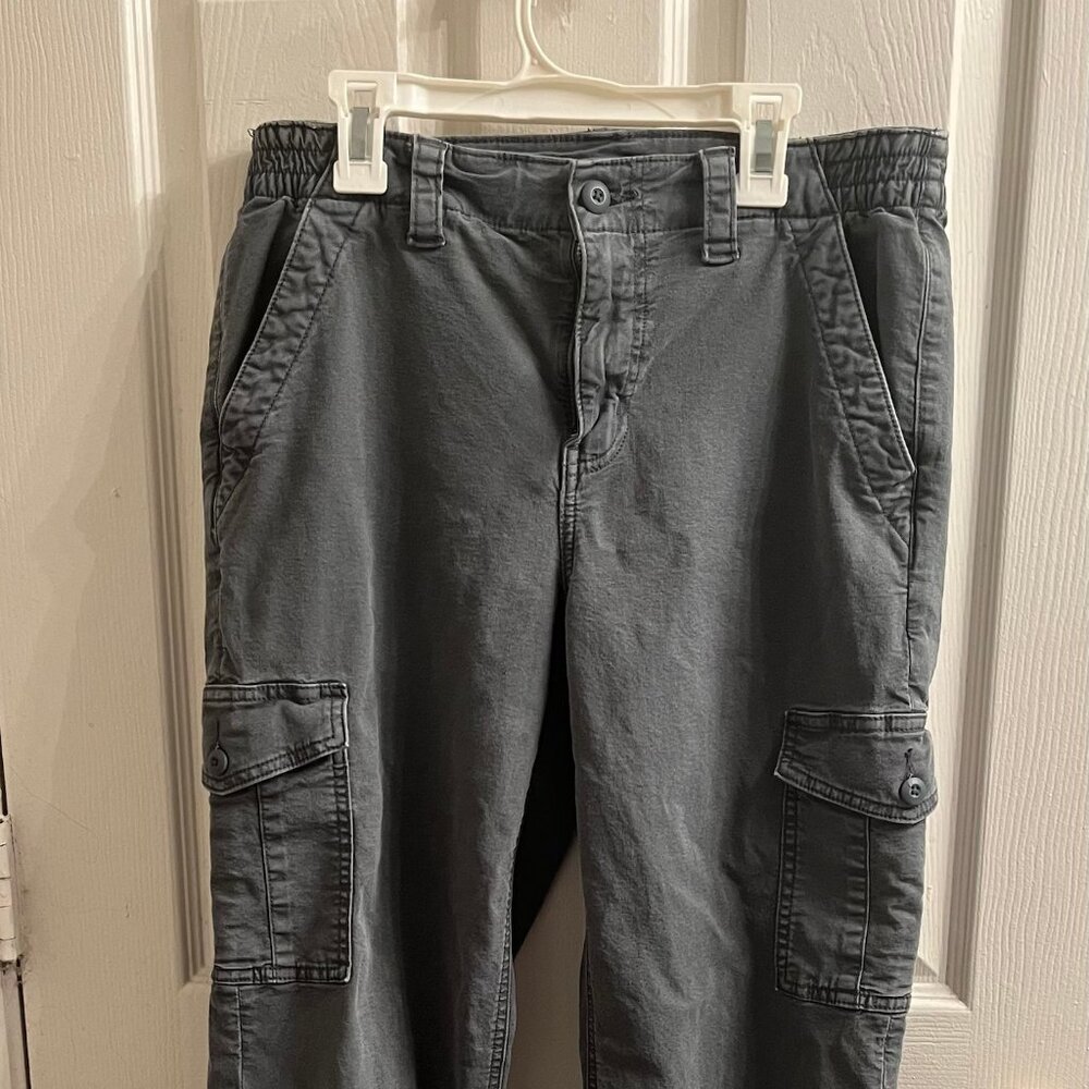 American Eagle Olive Green Mid Rise Cargo Pants